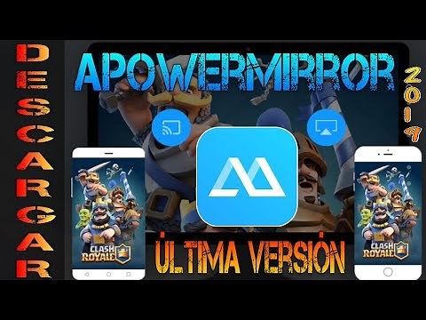 ✅Cómo INSTALAR ApowerMirror para PC[ÚLTIMA VERSIÓN] ► DUPLICAR PANTALLA DE TU ANDROID EN PC GRATIS