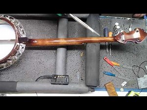 Installing a Neck, Tuners on a Banjo
