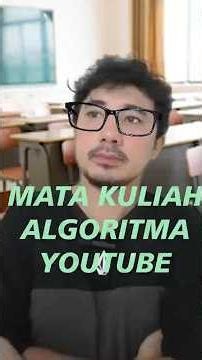 mata kuliah algoritma youtube #study #algorithm #youtube