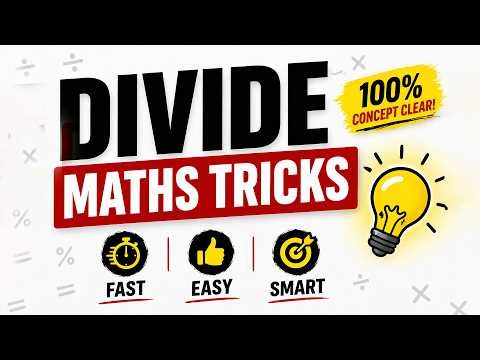 Division Trick Will You Never Forget। Fast Calculation Secret #divisiontrick #maths