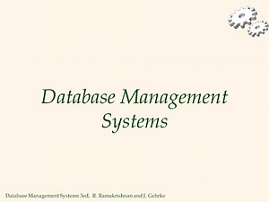 [DBMS] - 01 - Introduction