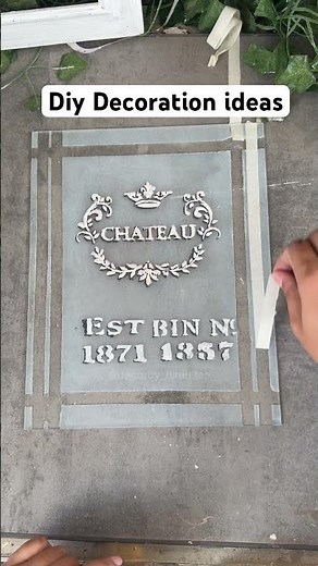 Diy Decor Ideas| Frosted Glass effect | home decor | Diy | #craft #frostedglass #diy