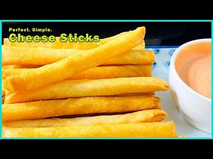 Cheese Sticks - Simple and Delicious Snack Idea | Cheese Sticks For Beginners | Jean's Vlogs