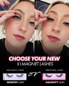 Don't settle for cheap, off-brand lashes 🙃 Our revolutionary NEW 10 Magnet Lashes 🧲 The only REAL magnetic eyeliner on the market 💃🏼 Extra strength for all day wear 💖 Lash styles for every occasion ✨ Reusable up to 50 wears Life's too short to settle for off-brand https://www.moxielash.com/collections/shop-all | MoxieLash