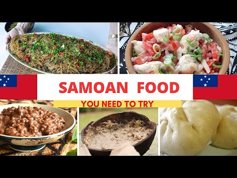 Samoa Food | 🇼🇸 | Top Traditional Samoan Foods | Samoan Cuisine