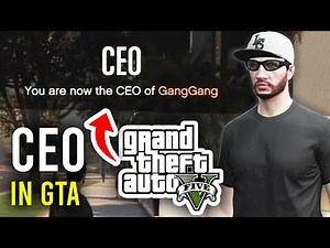 How To Become CEO In GTA 5 Online - Full Guide
