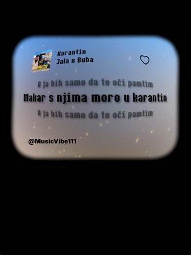 Karantin - Jala x Buba #fyp #viral #karantin #jala #music