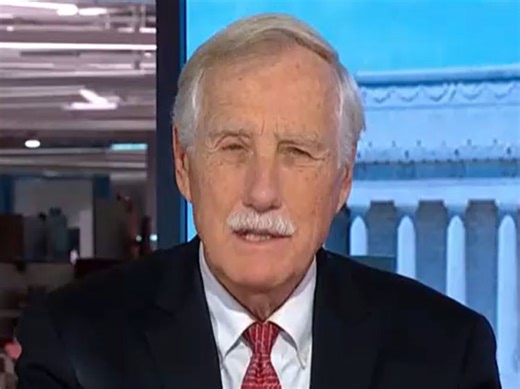 Sen. Angus King: "Standing Up To Donald Trump Didn't Work"