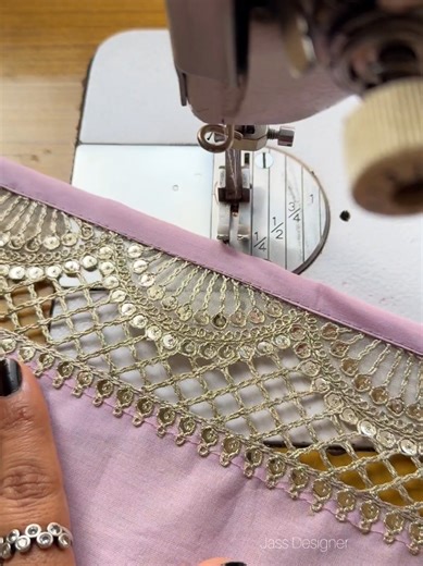 Jass designer Amazing sewing tips and tricks sewing technique for beginners neckdesign fouryou fouryoupage fypシ viralvideo sewinghacks sewingtutorial sleevesdesign usa