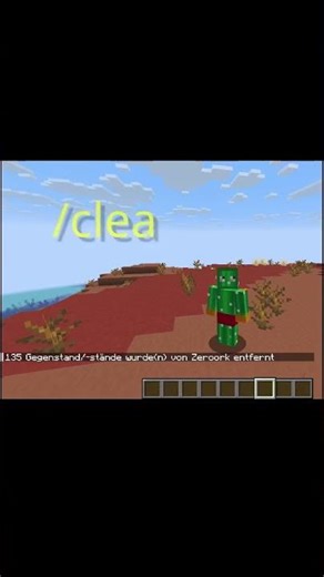 Minecraft commands | clear