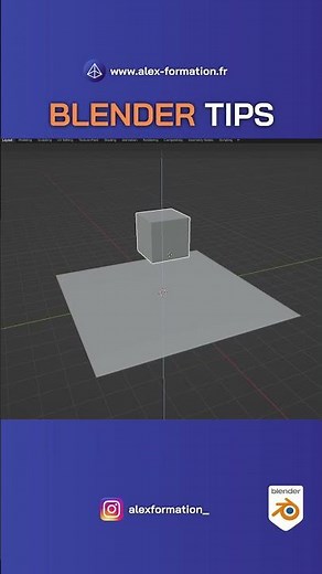Faire une simulation de physique sur Blender (Rigid Body)