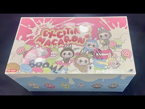 Unboxing whole Set of Pop Mart Exciting Macaron Labubu 😊 (Secret Labubu)
