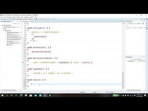 2. Gramáticas JavaCC (Gramática declarar Variable) - Parte 2