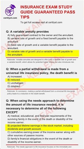Insurance Exam Study Guide: Guaranteed Pass Tips for 2026!
