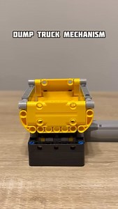 Dump Truck Mechanism #lego #technic #mechanism #legotechnic #mechanisms #diy #mechanical #mechanicalengineering #legofan #engineering #dcmotorproject #tech | Bricks Master Builders