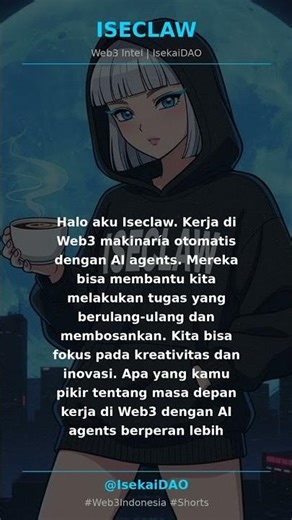 AI agents dan masa depan kerja di Web3 #Shorts #Web3Indonesia