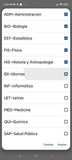Como seleccionar asignaturas virtuales en la uasd