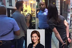 TV reporter's expletive-laden rant at cops after being kicked out of comedy club