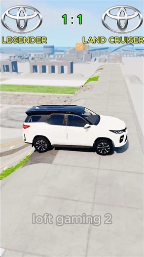 Toyota Legender 🆚 Land Cruiser 💥 – Ultimate King Battle | BeamNG.drive