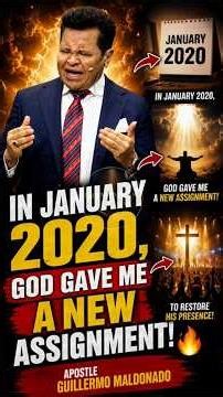 HOW GOD GAVE ME A NEW ASSIGNMENT TO RESTORE HIS PRESENCE! 🔥 | APOSTLE GUILLERMO MALDONADO