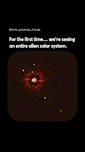 Astronomers Imaged Multiple Alien Planets 🌌 #space #astronomy #exoplanets