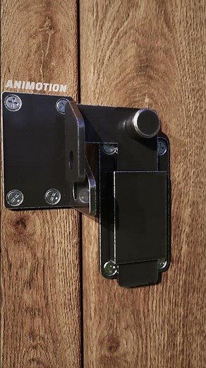 Sliding Gravity Locking Gate Latch #lock #door