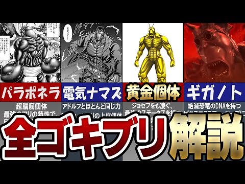 【テラフォーマーズ】総勢37体！テラフォーマー全種を徹底解説！【TERRAFORMARS】