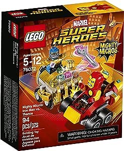 LEGO Super Heroes Mighty Micros: Iron Man Vs. Thanos 76072 Building Kit