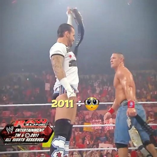 CM Punk vs John Cena | Then vs Now (2011 vs 2025 Evolution)