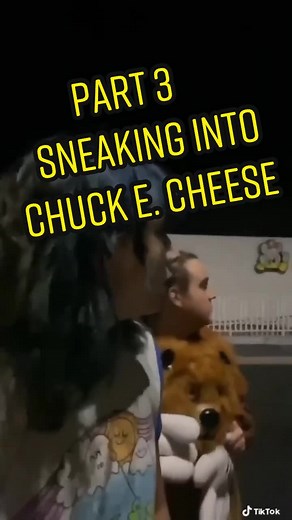 Part 3 - Sneaking into Chuck E. Cheese. @eatitkatie #chuckecheese #eatitkatie #conspiracy #fnaf