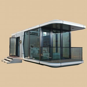 [Hot Item] Modular Modern Prefabricated Outdoor Portable Mobile Vessel Space Capsule Hotel Container House Customize Tiny Homes Outdoor Prefab House Luxury Space Capsule