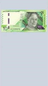 Medidas de Seguridad - Billete de 10 soles