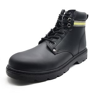 [Hot Item] Men Boots with Steel Toe Cap and Steel Plate for Indutrial Worker