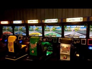 Daytona USA - 8 Player Attract Mode