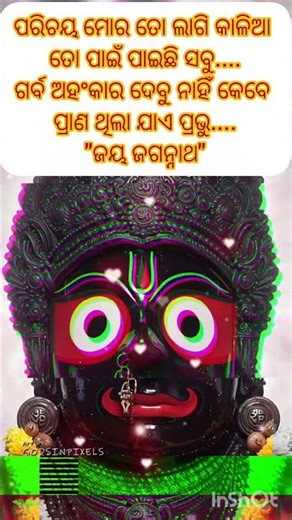 ଜୟ ଜଗନ୍ନାଥ 🙏💜🙏#Jay jagannath#support my channel#shorts#trending