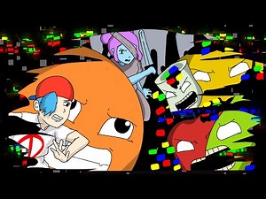 FNF “SLICED” PT. 2 ANNOYING ORANGE VS CORRUPTED APPLE & PEAR | come learn with pibby | FNF ANIMATION