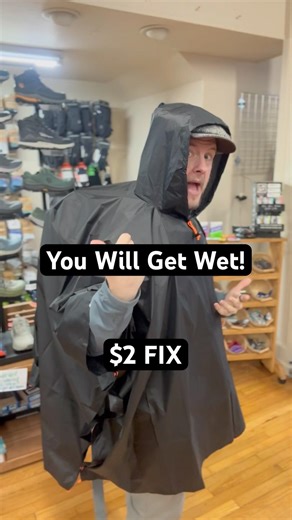 Your Backpack is NOT Waterproof #outdoors #outdoorgear #rain #hiking #backpacking