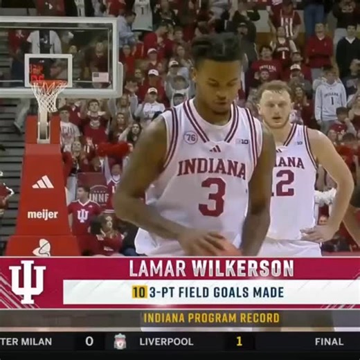 Lamar Wilkerson (Three Rivers College ➡️ Sam Houston ➡️ Indiana) goes OFF for the Hoosiers in their win over Penn State 🎯 44 points 4 rebounds 4 assists 3 steals 16-22 FG 10-15 3PT (program record) Is Indiana a Sweet 16 team? | The Portal Report