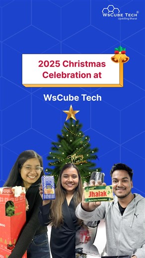 Christmas at WsCube Tech was all about smiles, laughter, and little moments that made the day truly special 🎄✨ From decorating the tree to sharing stories and treats, every corner of the office was filled with cheer. It’s these simple, joyful moments that remind us why we love what we do, and the people we do it with. We’d love to hear from you, what’s your favourite Christmas tradition? 🎅🎁 Share it in the comments and let’s celebrate the season together! #christmastime #wscubetech #officecel