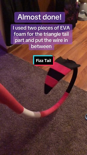 DIY Fizzarolli Helluva Boss Cosplay Tail Tutorial