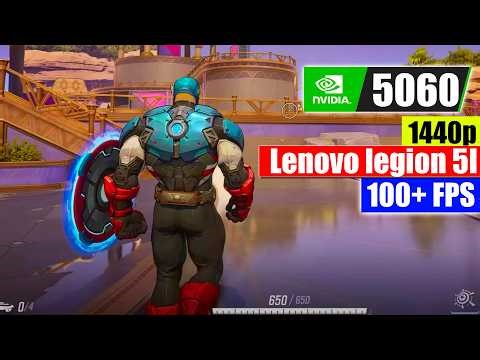 Lenovo Legion 5i RTX 5060 Laptop Performance Test | 1440p Max Settings (Marvel Rivals)