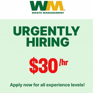 1.3K views · 11 reactions |  Join the Team at Waste Management – Where Every Day is a New Opportunity!  | EveryJobForMe | Facebook