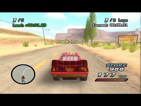 Cars PS2 Gameplay HD (PCSX2)