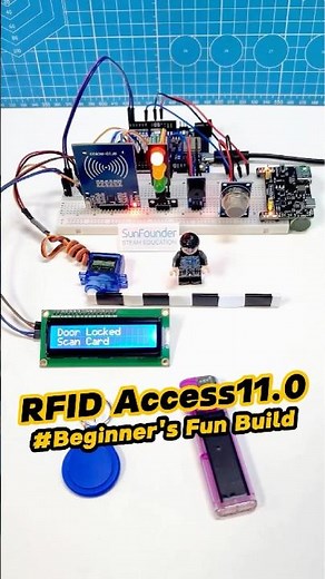 Build a Smart RFID Access Control System with Arduino #arduino #arduinoproject
