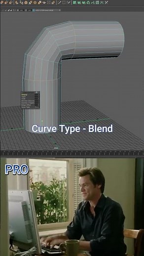 Noob vs Pro: How to Bend Pipes Like a 3D Pro in Maya! | Easy 3D Modeling Trick #shorts #noobvspro