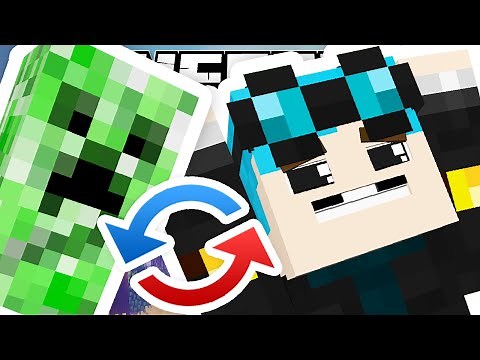 Minecraft | SWAPPING CREEPERS WITH PLAYERS..