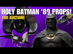 Insane Collection of Batman '89 Props & Costume