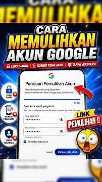 🚨HERE IS THE GOOGLE / EMAIL ACCOUNT RECOVERY LINK FOR FORGOTTEN PASSWORDS, DEAD PHONE NUMBERS, NO...