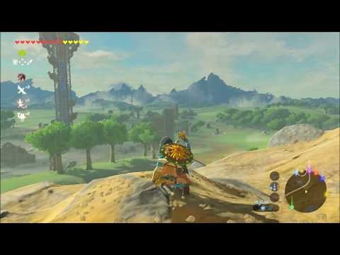How to Climb Central Tower Without Fighting Any Guardians - Breath of the Wild