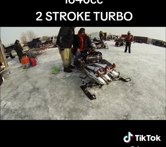 Powerful 2 Stroke Turbo Snowbike Dyno Runs